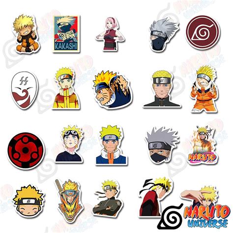 100pcs Naruto Stickers Cool Sticker Kids Toy Naruto Store