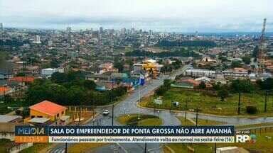 Meio Dia Paran Ponta Grossa Sala Do Empreendedor De Ponta Grossa