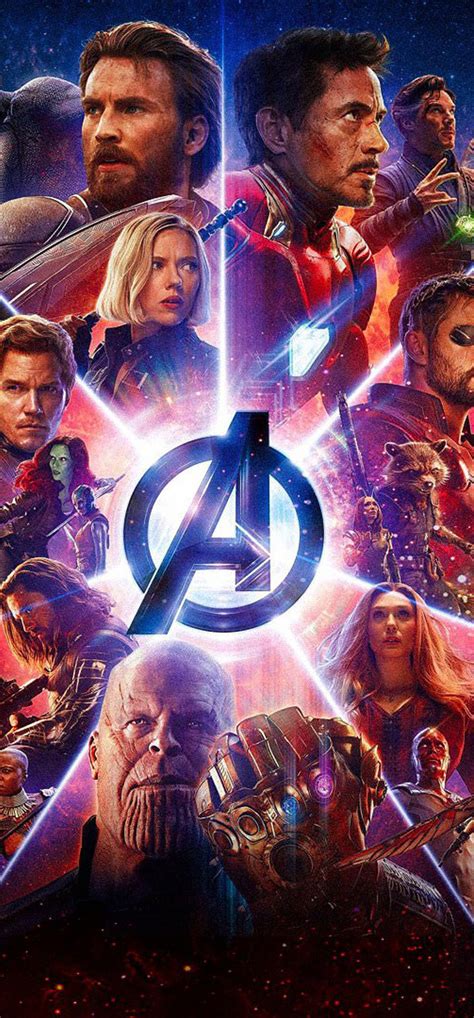 avengers infinity war  imax poster iphone xs max hd