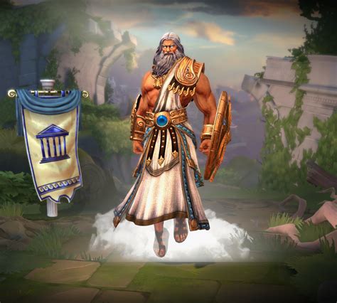 Zeus Official Smite Wiki Zeus Zeus Father Greek Pantheon