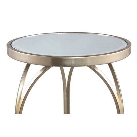 PTMD Rikka Gold Side Tables