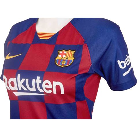 2019 20 Womens Nike Lionel Messi Barcelona Home Jersey SoccerPro