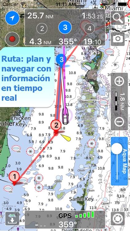 Aqua Map Argentina GPS Marinho By GEC S R L