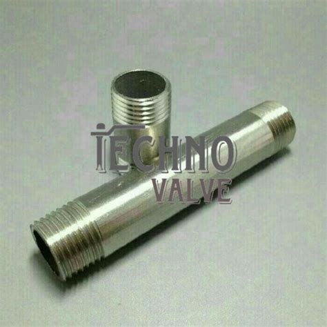 Jual Pipe Thread Pipa Nepel Besi Stainless Ss Sch Cm Size