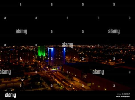 Albuquerque night downtown hi-res stock photography and images - Alamy