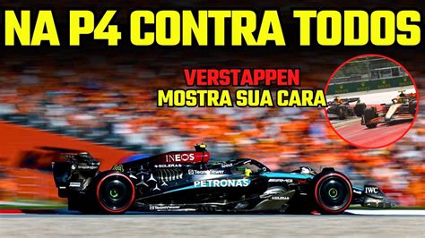 HAMILTON P4 Luta contra Mercedes e FIA na Áustria Verstappen mostra