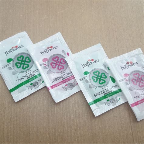 Sabonete Íntimo Menta Hot Flowers Lingerie BR Atacado para