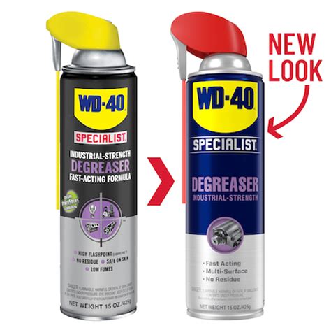 Wd 40 Specialist Industrial Strength Degreaser Fast Acting Formula 15 Oz