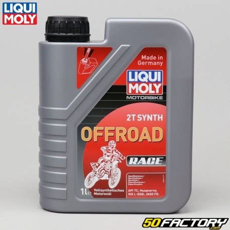 Aceite de motor 2T Liqui Moly Motorbike Synth Offroad Race 100 sintético