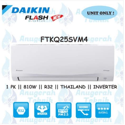 Daikin Ac Split Pk Ftkq Svm Flash Inverter Anugerah Teknik