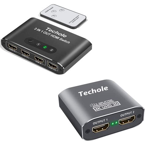 Techole In Out Hdmi Switch Techole In Out Hdmi Splitter