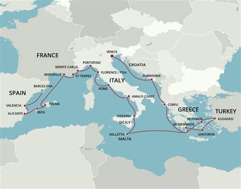 Cruises from Barcelona to Venice - 2023, 2024 & 2025 Seasons