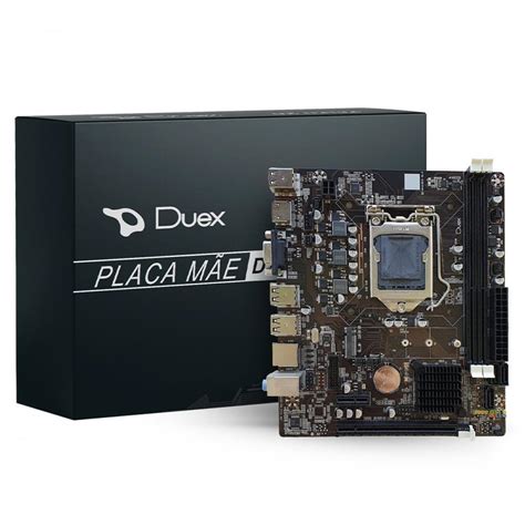 Placa Me Duex Dxh61zg M2 Chipset H61 KaBuM