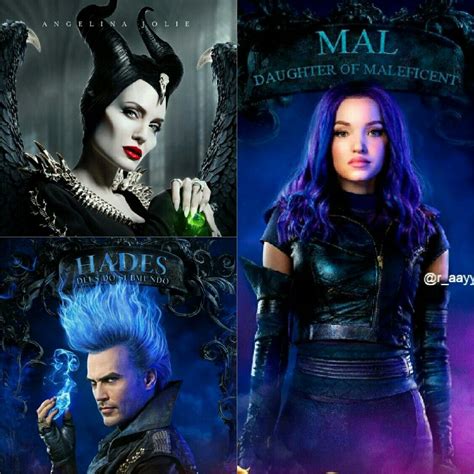 Malévola Hades Mal Disney Decendants Disney Descendants Characters Disney Descendants Movie