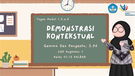 Demonstrasi Kontekstual Modul Nilai Dan Peran Guru Penggerak Youtube