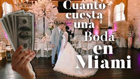 Cuánto cuesta una boda en Miami MundoComo