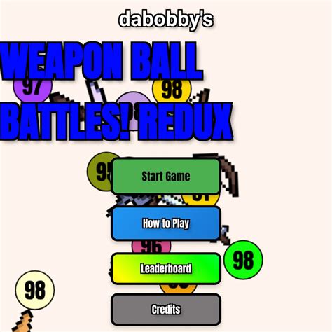 Weapon Ball Battles!