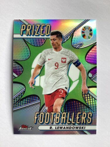 Topps Road To Euro Finest Robert Lewandowski Poland Prized