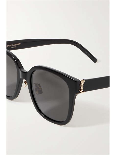 Saint Laurent Eyewear Ysl Oversized D Frame Acetate Sunglasses Net A Porter