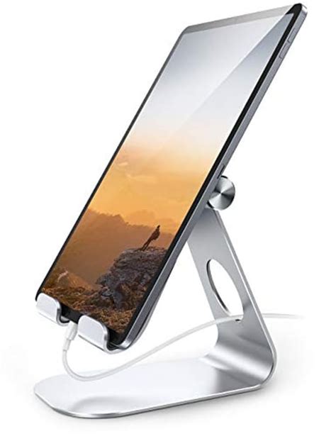 Lamicall Tablet Stand, Adjustable Tablet Holder - Desktop Stand Dock ...