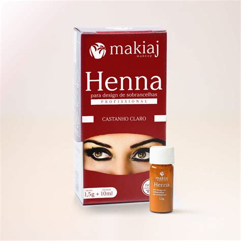 Henna Makiaj Preto Original Para Sobrancelhas Rende Mais Parcelamento