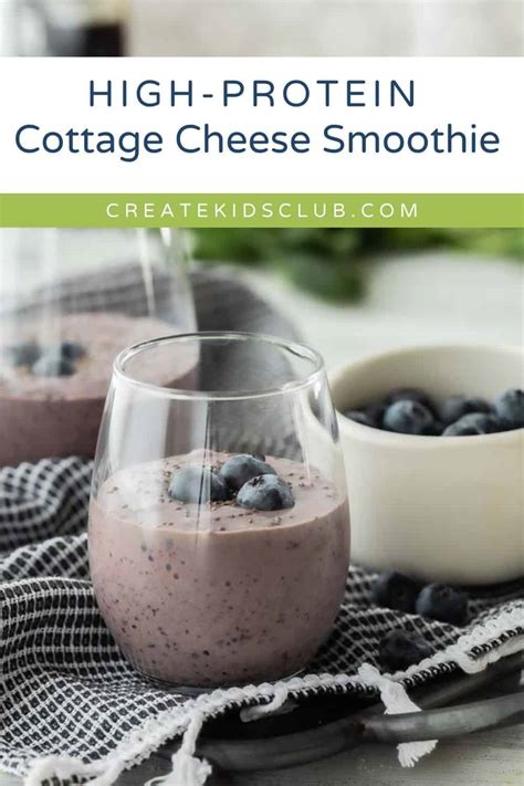 Cottage Cheese Smoothie Create Kids Club