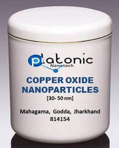 Copper Oxide Nanoparticles - Platonic Nano Tech