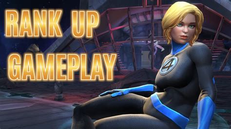 Mcoc Invisible Woman Rank Up And Game Play Youtube