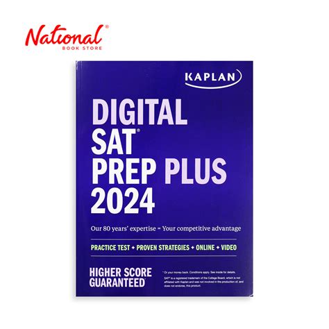 DIGITAL SAT PREP PLUS 2024 BY KAPLAN TEST PREP TRADE PAPERBACK REVIEWER