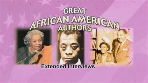 Great African American Authors: Extended Interviews