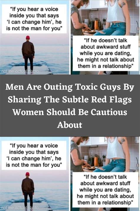 Men are outing toxic guys by sharing the subtle red flags women should ...