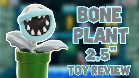 Bone Piranha Plant 25 Toy Review Wave 27 Jakks Pacific Super Mario