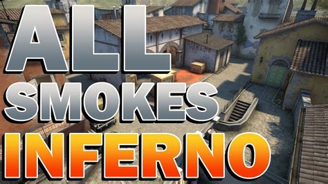 ALL THE IMPORTANT SMOKES INFERNO CSGO CS2 2023 128tick YouTube