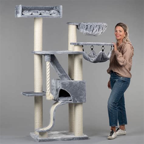 Buy Rhrquality Cat Tree For Large Cats Kilimandjaro De Luxe Xxl