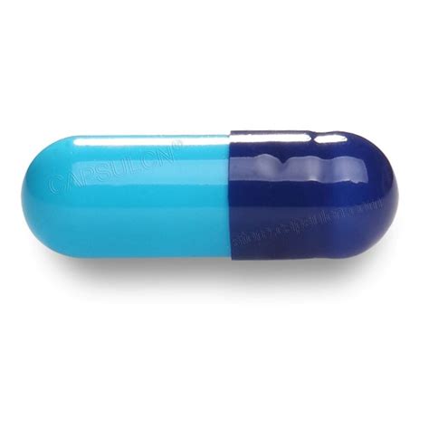 Size 0 Dark Blue Light Blue Empty Gelatin Capsules CapsulCN