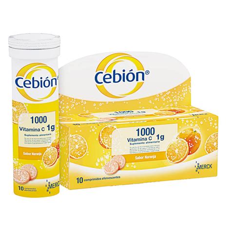 Cebion Vitamina C Comprimidos Esverfescentes Farmacia