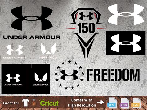 Under Armour Svg File Fashion Svg Png Cricut File Crafting Etsy Uk