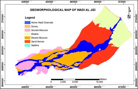 Geomorphology of the study area | Download Scientific Diagram