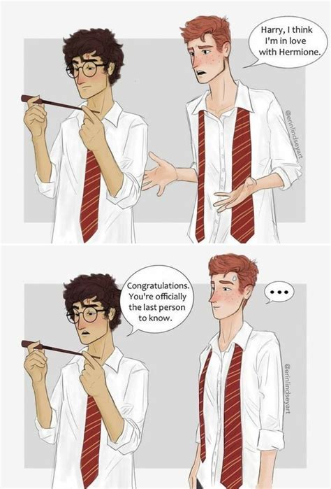 Harry And Ron Harry Potter Comics Gay Harry Potter Harry Potter