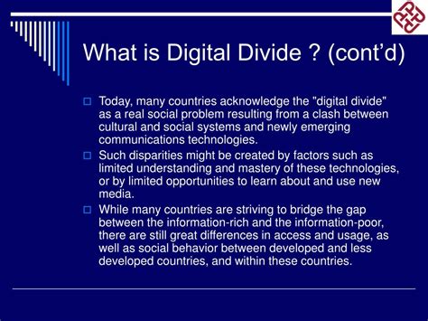 Ppt Digital Divide Powerpoint Presentation Free Download Id318960