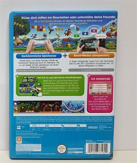 New Super Mario Bros U New Super Luigi U Wii U Kaufen Auf Ricardo