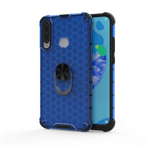 For Huawei Y P Shockproof Honeycomb Pc Tpu Ring Holder