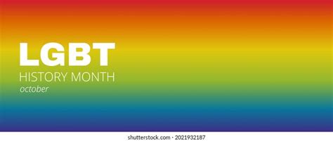 Lgbt History Month Gay Bisexual Trans Stock Vector Royalty Free 2021932187 Shutterstock