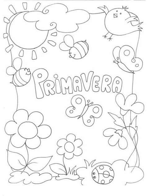 Cuaderno De Primavera Para Preescolar Mundo De Rukkia