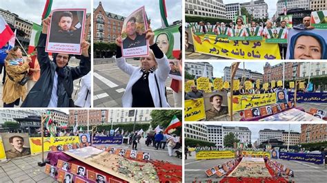 Stockholm Sweden—august 26 2023 Mek Supporters Held A Rally In