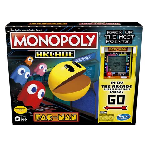 HASBRO Gra Monopoly Arcade Pac Man Wersja Polska 9655434041