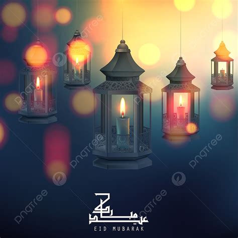 Eid Mubarak Greeting Vector Hd Png Images Greeting Card Template