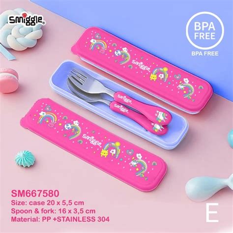 Jual Cutlery Set Smiggle Set Sendok Smiggle Shopee Indonesia