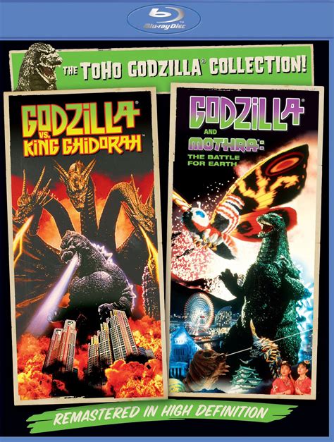 Best Buy: Godzilla vs. King Ghidorah/Godzilla vs. Mothra [Blu-ray]