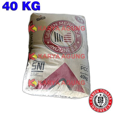 Jual Semen MERDEKA Tonasa 40 KG PCC Portland Composite Cement Semen